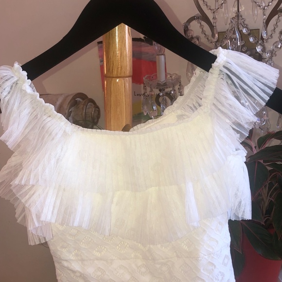 Bardot White Dress Girls Size 6 Girls - Picture 8 of 8
